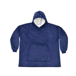 NEW Navy hooded blanket