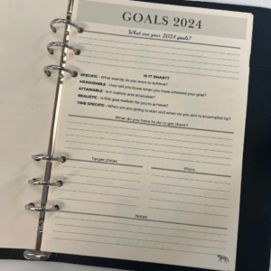 Goal page