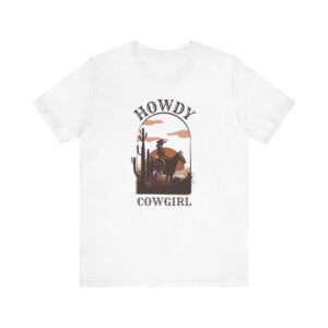 Vintage Western Howdy Cowboy Tee - Image 8