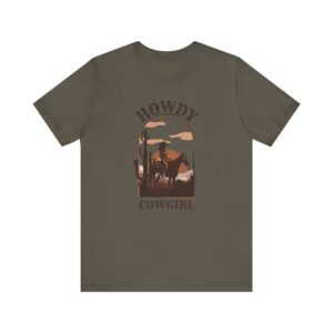 Vintage Western Howdy Cowboy Tee - Image 6