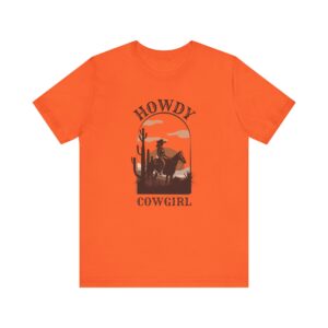 Vintage Western Howdy Cowboy Tee - Image 4